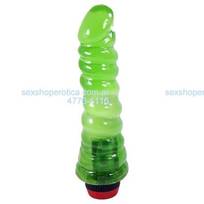 Vibrador Tornado Con Vibrador Jelly